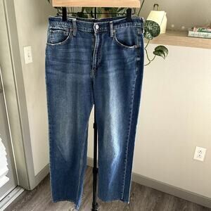GAP Loose High Rise Jeans Women’s 29/8R Medium Wash 28" Inseam RN54023